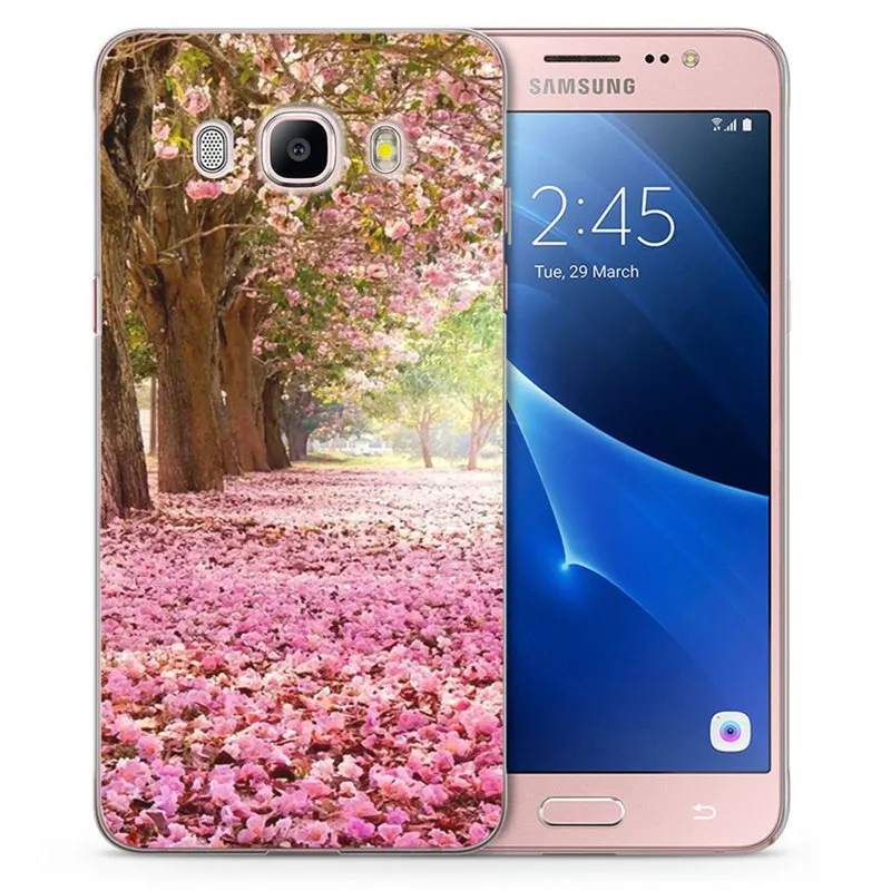 Для Samsung Galaxy A5 A310 A520F prime J1 J2 J3 J5 J7 S8plus Note 8 цветочный Рисунок узор сумки из ТПУ чехол