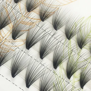 Накладные ресницы 20D из натуральной норки, толщина 0,07, накладные ресницы из норки, 1 коробка