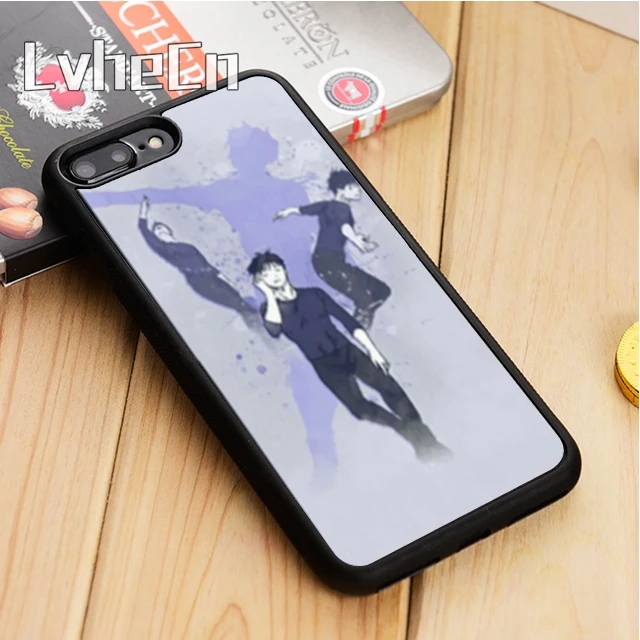 LvheCn аниме Yuri On Ice чехол для телефона iPhone 5 6 s 7 8 plus 11 12 Pro X XR XS Max Samsung Galaxy S6 S7 edge S8 S9 S10 |