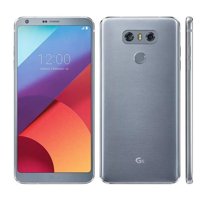 Оригинальный разблокированный LG G6 H870DS GSM LTE Android четырёхъядерный ОЗУ 4 Гб ПЗУ 64 ГБ 5