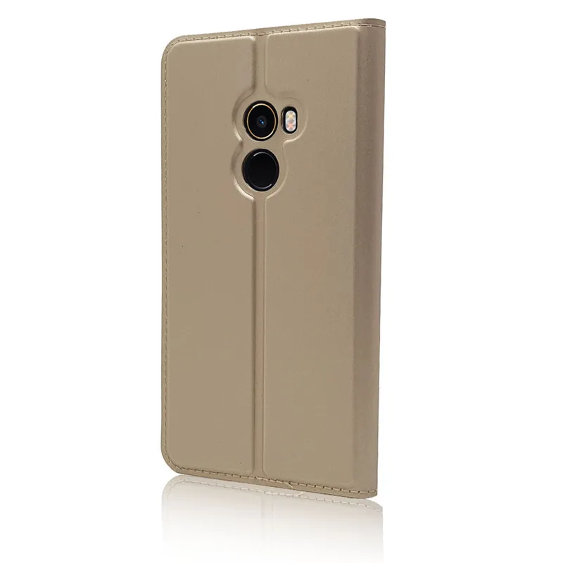 Кожаный чехол подставка с отделением для карт серии Bosilang Skin Pro Xiaomi Mix 2|cover for|cover