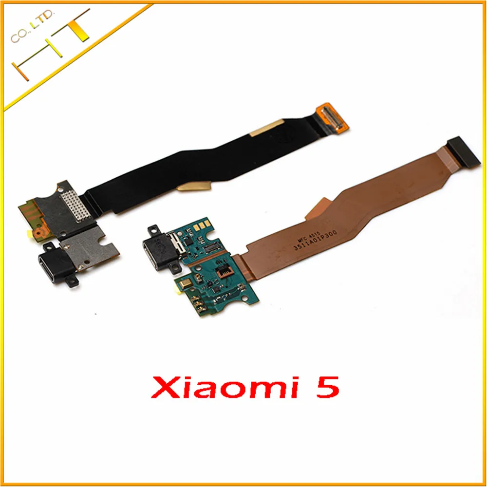 1 шт. для xiaomi 5 xiaomi 5S микрофон модуль USB плата с зарядным портом гибкий кабель док-станция разъем для Mi5 Mi5S