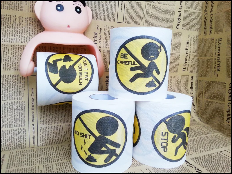 3 шт./лот рулон туалетной бумаги для доллара, евро, Юнион Джек, старая Глория 16 стилей на выбор