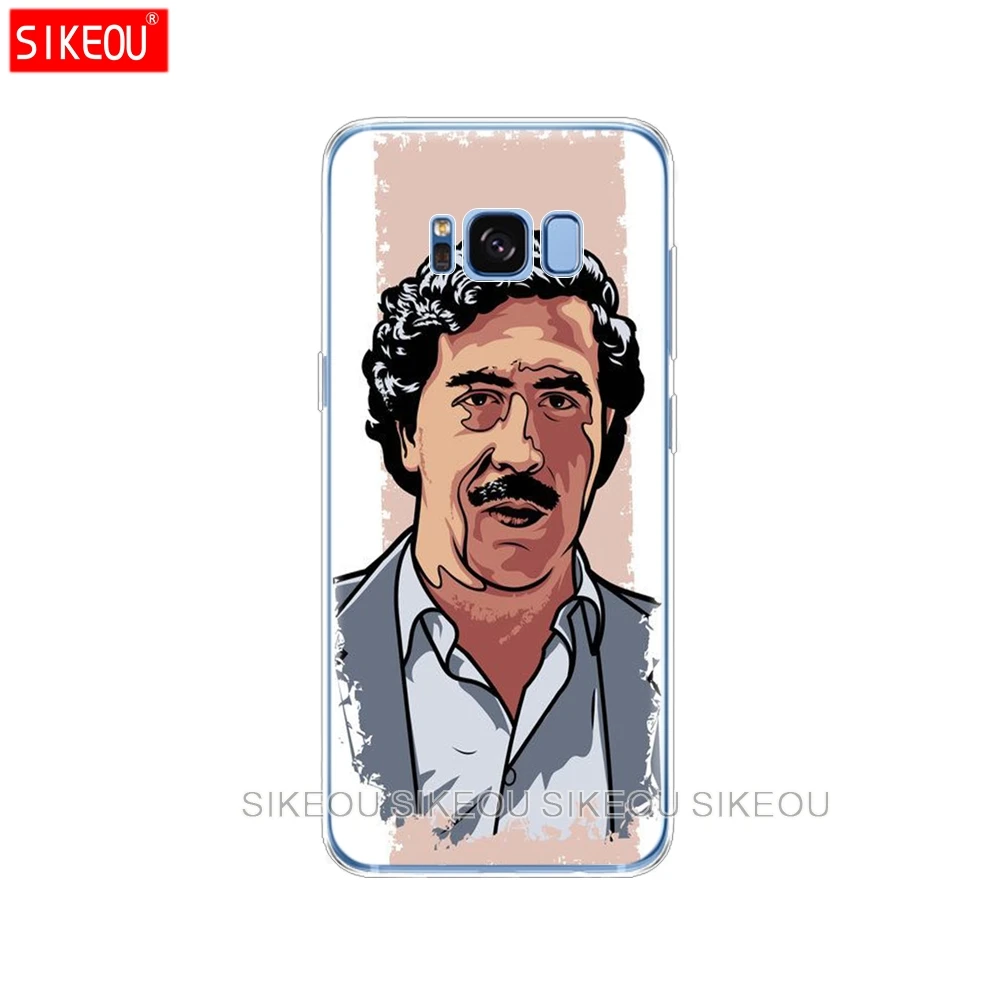 Силиконовый чехол для Samsung Galaxy S9 S8 S7 S6 edge S5 S4 S3 PLUS Модный телефона Pablo Escobar|Бамперы| |