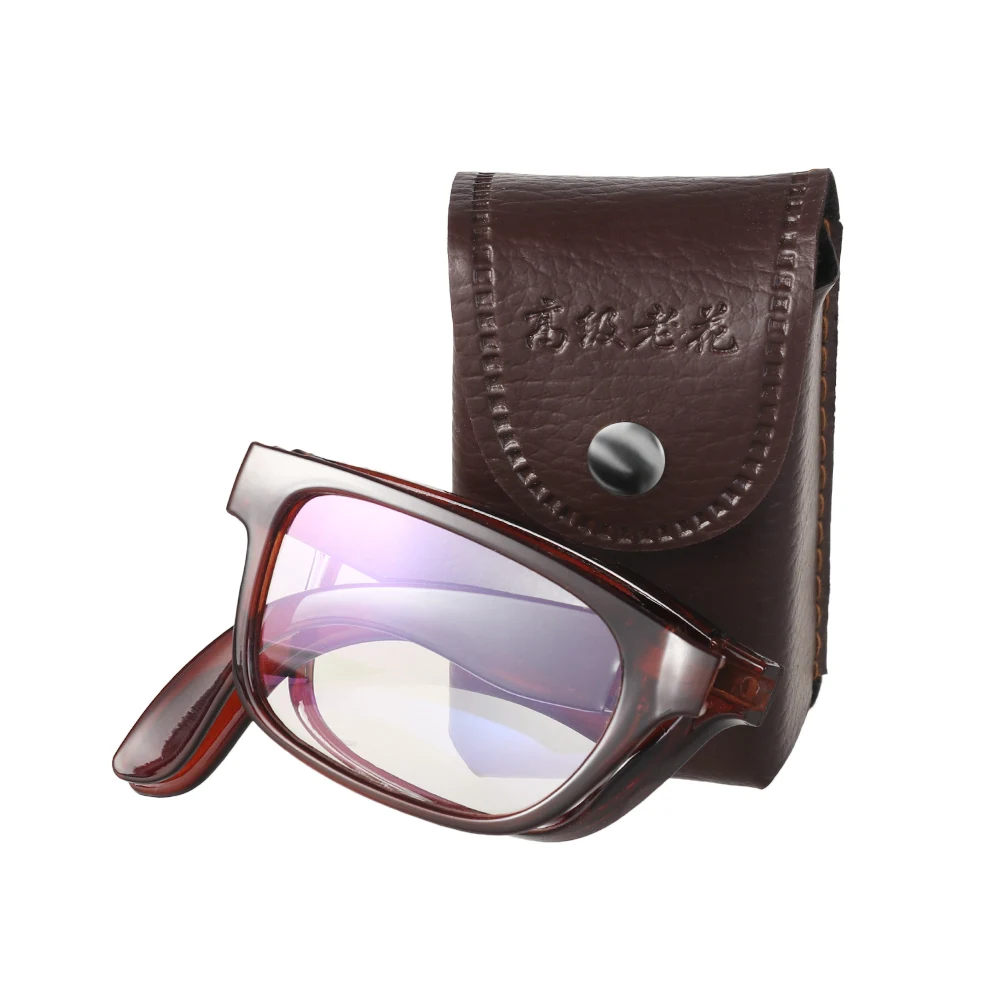 2 Unisex Folding Reading Glasses With Boxed Portable Smart Automatic Focusing Ultra Light Magnifying Vision Care Eyeglasses - Цвет оправы: 2