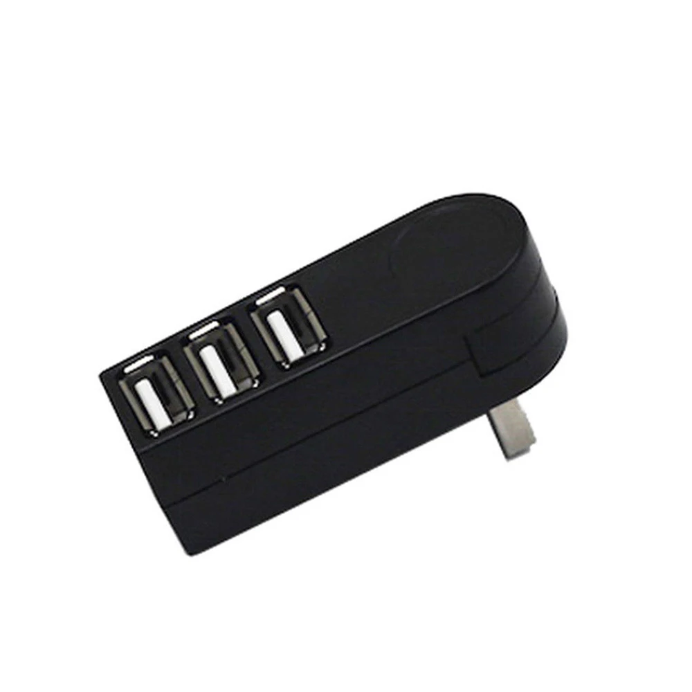 Вращающийся мини-разветвитель с 3 портами USB 0 адаптер-концентратор для ПК