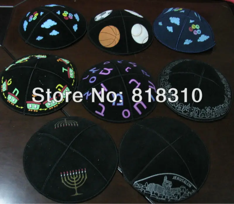 Кожаный чехол KIPPAH из замши с принтом еврейская кипа кожаный YARMULKE KIPPAH|jewish kippah|kippah |
