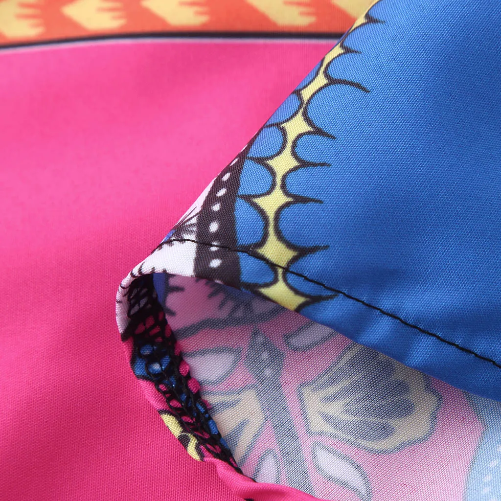 Одежда для маленьких девочек Комбинезон для новорожденного, для малыша преддошкольного возраста Детский комбинезон с повязкой-бантом известность туфель и сумочки в африканском стиле без рукавов, комплект одежды, розничная