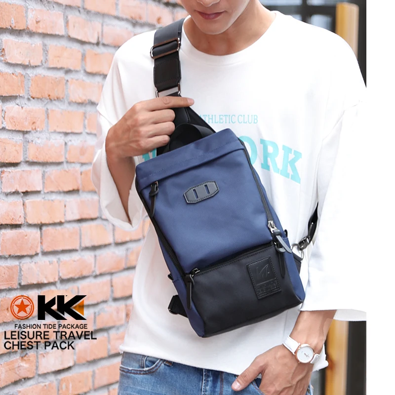 Сумка KAKA Мужская нейлоновая водонепроницаемая с защитой от кражи|shoulder bags for