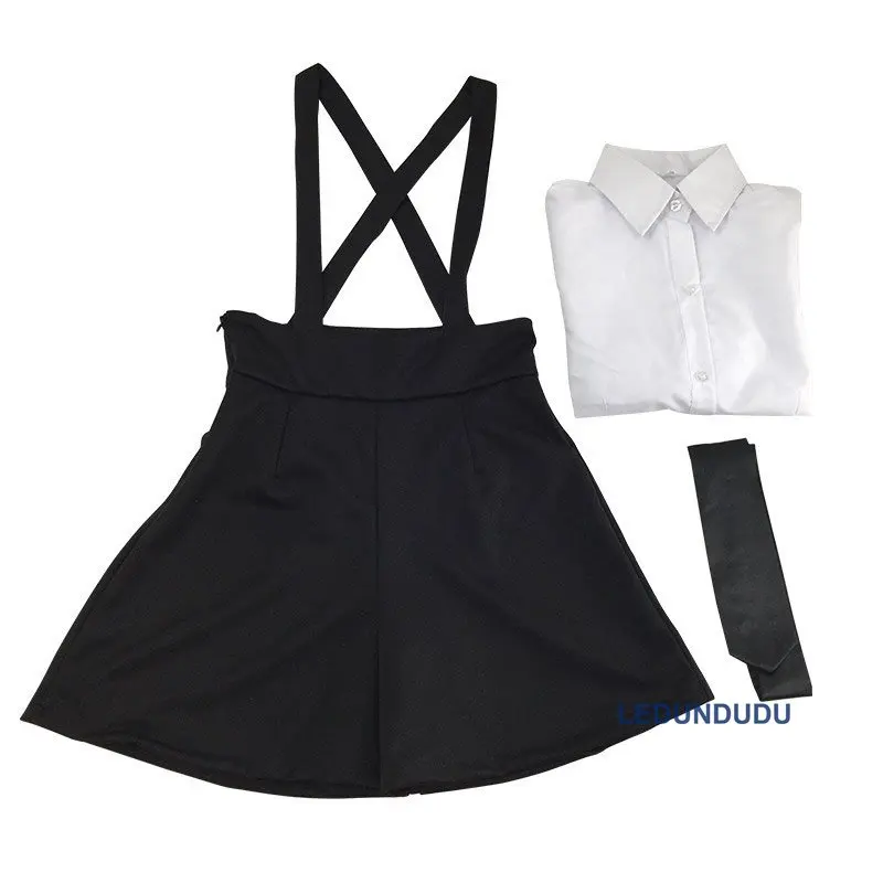 Houseki No Kuni Cosplay Phosphophyllite Shirts Uniform - Land of the Lustrous Bort Diamond Summer Rompers Cosplay Costumes for Anime Fans image 3