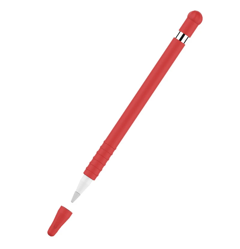Мягкий силиконовый чехол для Apple Pencil Case для iPad Pencil cap Насадка На глушитель держатель планшет ручка-стилус чехол