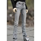 BJD Серые Синие джинсы брюки наряды Одежда для 14 мужчин 13 SD17 70 см 24 