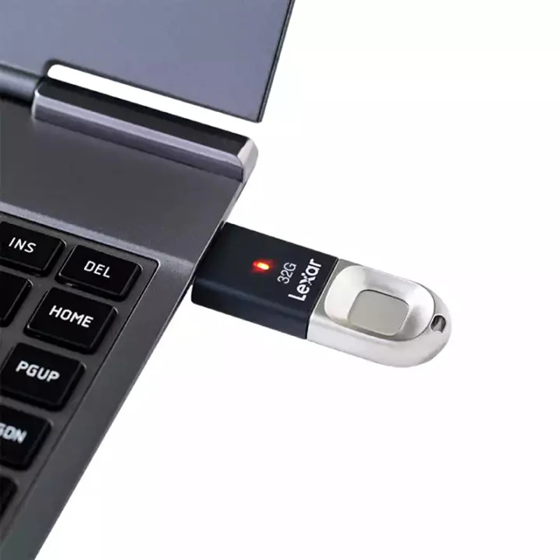 Сканер отпечатков пальцев LEXAR F35 высокоскоростное шифрование USB 3 0 U диск сканер