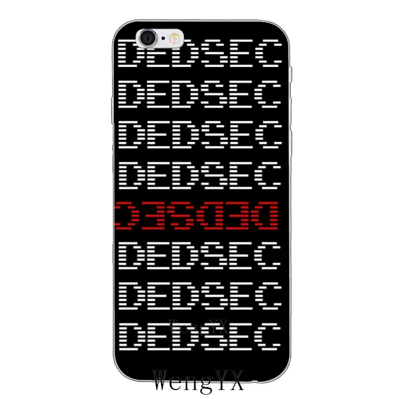 Watch Dogs 2 Dedsec прозрачный мягкий тонкий чехол из силикона для мобильного телефона