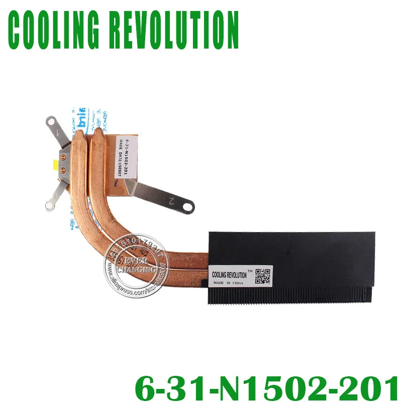 Теплоотвод для ноутбука Clevo 6 31 N1502 201|laptop heat sink|heat sinksink |