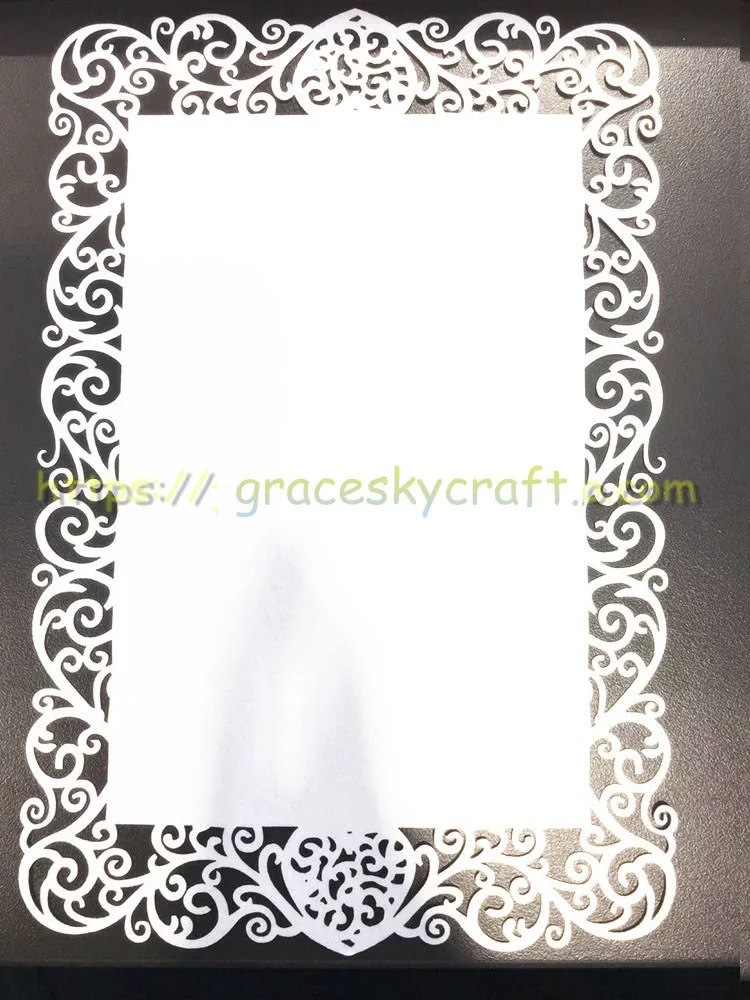 20pcs new laser cutting pearl paper wedding save the date cards invitation with 23 colors | Дом и сад