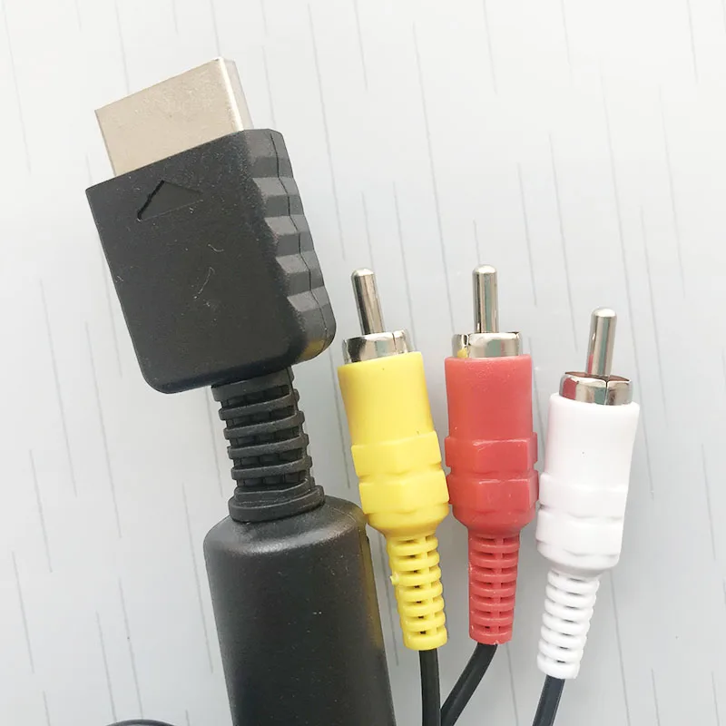 1 8 м AV кабель RCA для PS2 PS3 TV lead Sound Video Playstation 2 3 180 см системный аудио видео |