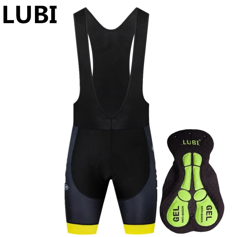 Gel Pad shorts LUBI Лето Для мужчин Pro велосипедные шорты Race гель площадку Удобные MTB брюки дорожный велосипед Колготки мягкой губкой анти- пот Для женщин нагрудники - Цвет: Gel Pad shorts