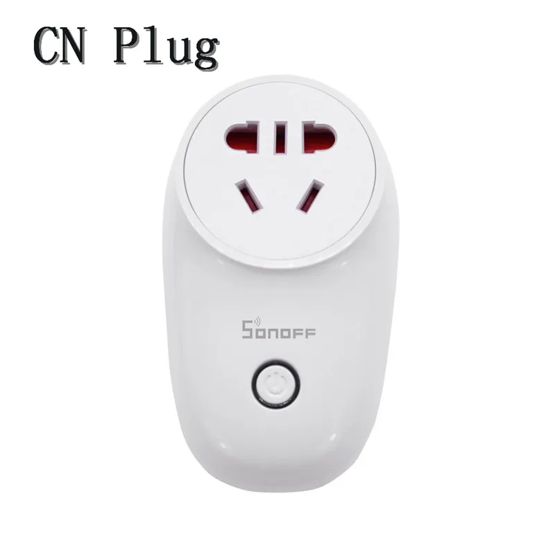 6 Интеллектуальный выключатель света Sonoff S26 Беспроводной WI-FI Smart Plug-EU/US/UK/CN/AU умная розетка Мощность монитор розетка для Google Home интеллектуальный пульт дистанционного управления Управление - Цвет: 6