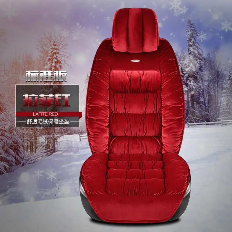 Version A 3D полностью закрытый чехол на сиденье для Skoda Octavia Superb Yeti Fabia spaceback Rapid Winter Seat Mats термальная Нескользящая подушка - Название цвета: Version A