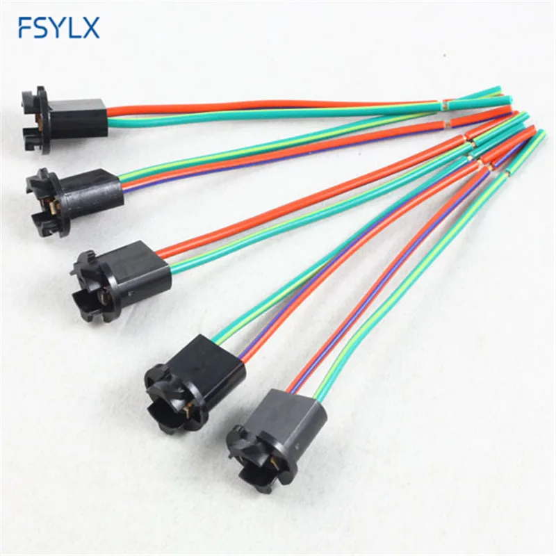 FSYLX T10 розетка W5W 501 505 507 клиновидная лампочка держатель 194 186 Автомобильный