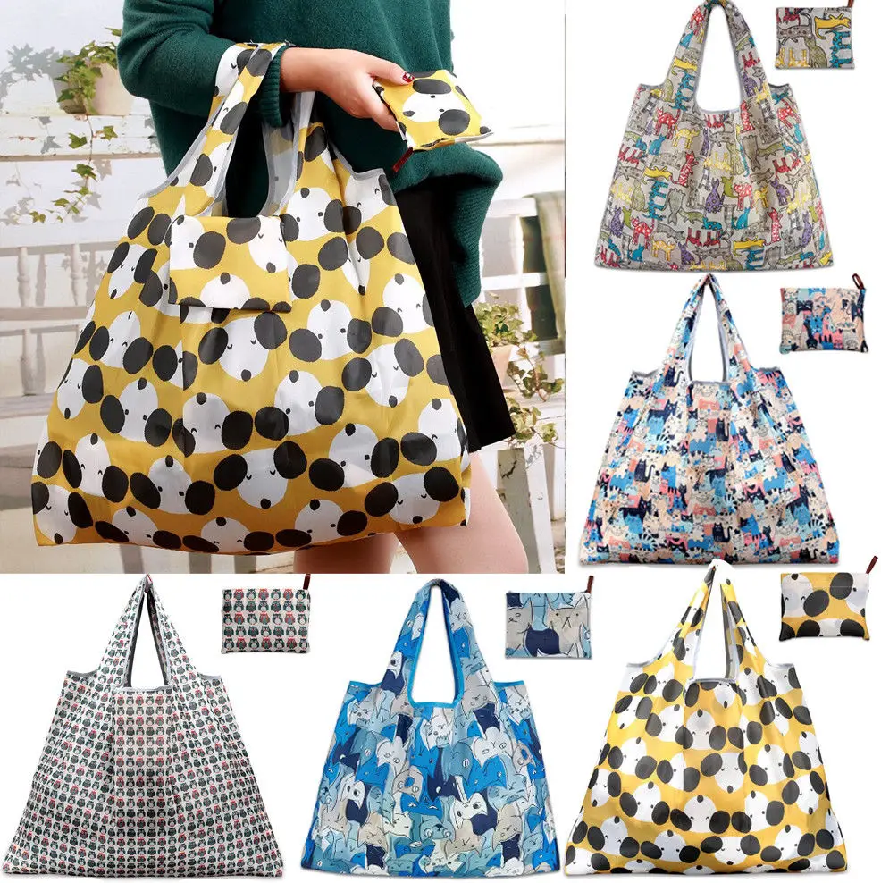 Новинка 2018 лидер продаж многоразовые сумки переноски для покупок складная