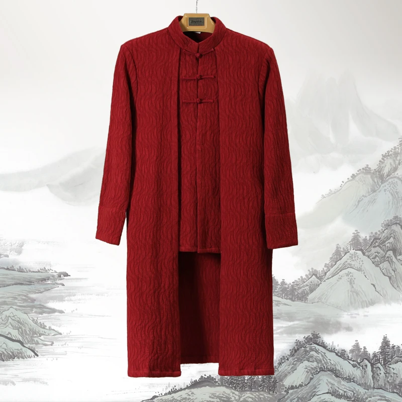 

New Fashion Tang Suit Novelty Black Men's Classic Chinese Style Top Jacket Button Free Shipping Coat S M L XL XXL XXXL