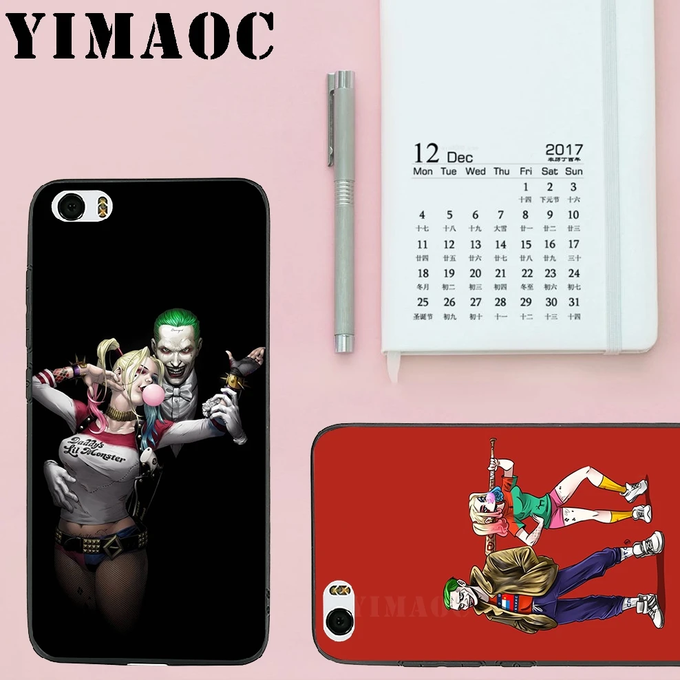 YIMAOC Джокер Отряд Самоубийц Мягкий силиконовый чехол для Xiao mi Red 6 Note 4X 4A 5A 5 Plus A1 A2 Pro