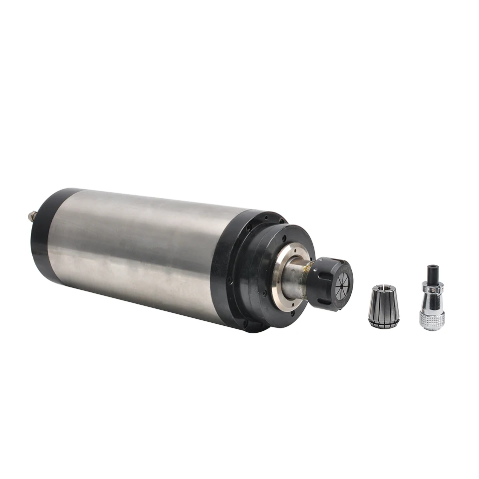 CNC 5.5KW 380V водяной шпиндель мотор + 7.5KW/380В Инвертор 125 мм зажим 75 Вт/220 В насос 5 м