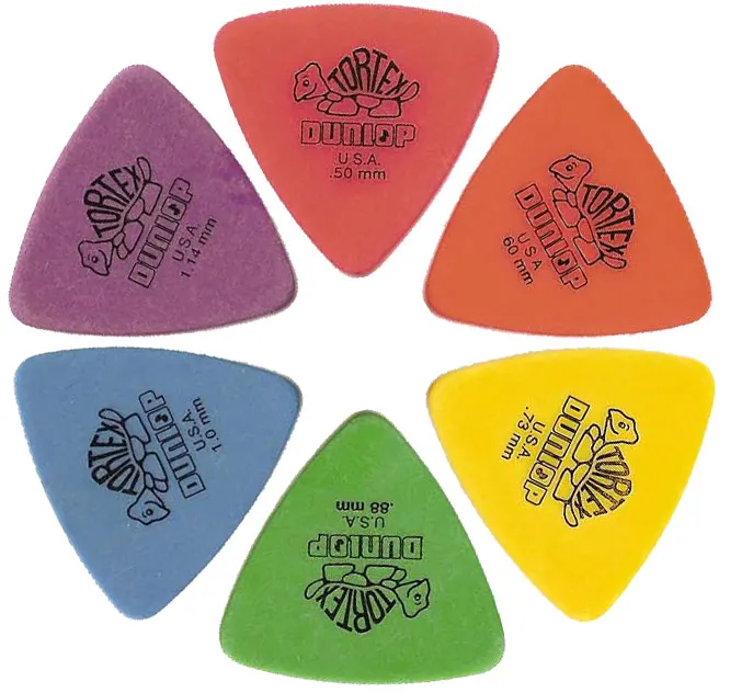 

Медиатор для гитары с треугольным медиатором Dunlop Tortex, 1 шт.
