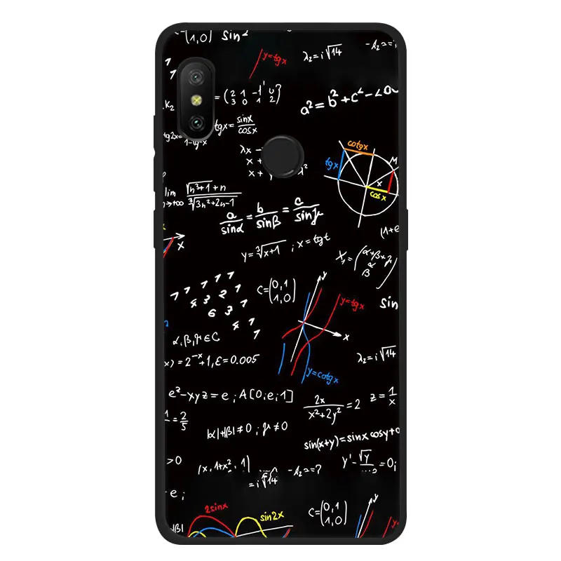 B3 Чехол для телефона Math Che mi cal Formulas из мягкого ТПУ для Xiaomi mi 8 9 SE A2 Lite 6 A1 2s Max 3 F1 9T CC9e A3 pro - Цвет: B3