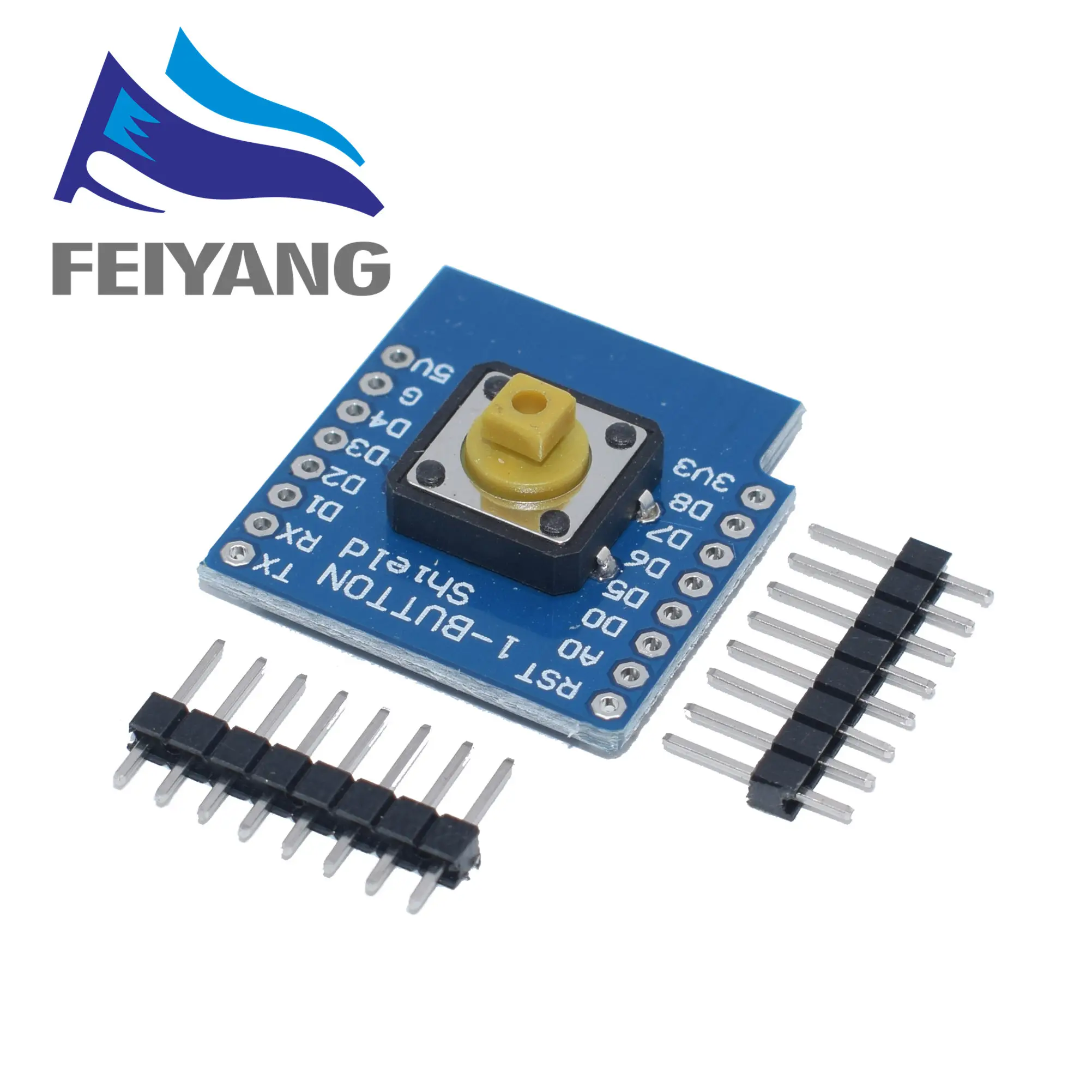 Щит с одной кнопкой для WeMos D1 Mini Button Wemos Diy электронная печатная плата Module со
