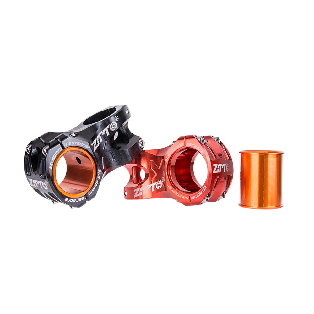 ZTTO MTB 50 мм вынос руля CNC 35 мм 31,8 мм руль для велосипеда Сверхлегкий 0 градусов подъем DH AM вынос руля Enduro 28,6 мм Steerer горный велосипед