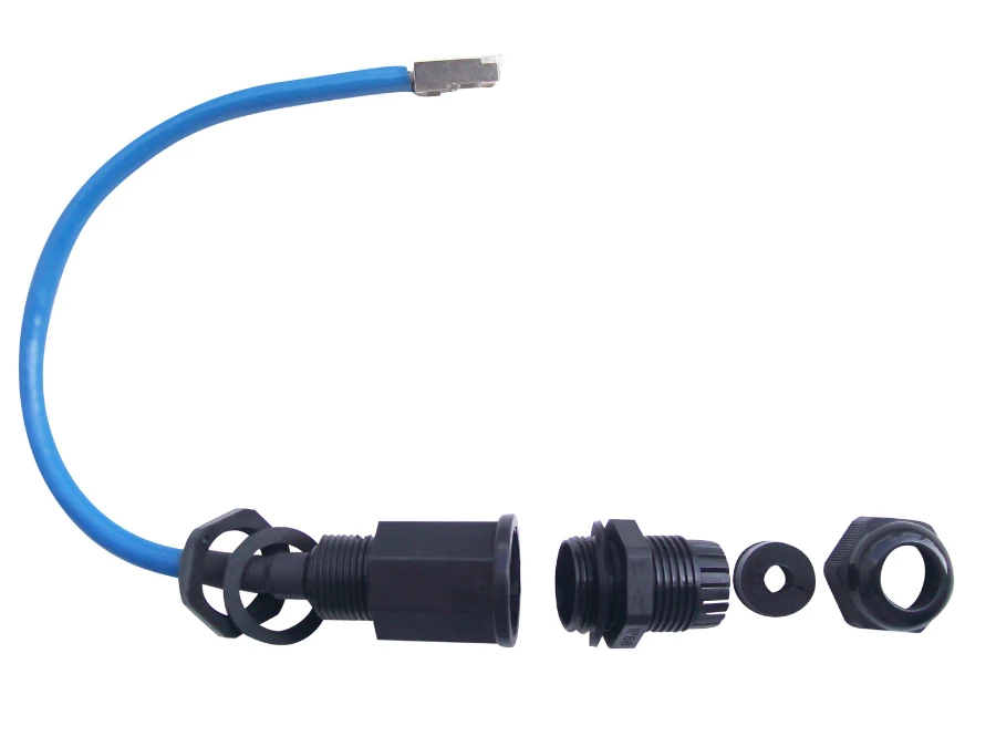 10 шт. водонепроницаемые розетки RJ45 M20 с кабелем|connector for coaxial cable|connector wireconnector plug |