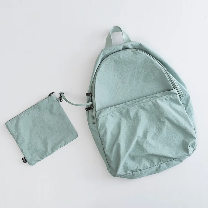 Girl Large Volume Travel Backpacks Outdoor Bag Fordable Skin Bags mkd3 Student Memory Cloth Macaroon Color Shopping |