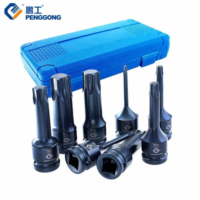 PENGGONG 1/2 ''Screwdriver немного гнездо адаптера Комплект S2 храповым механизмом Гайка