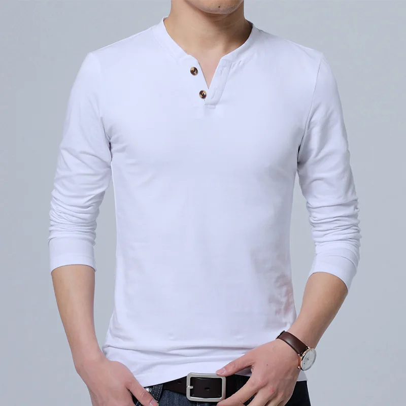 Горячая Распродажа 2018 Новая модная брендовая мужская одежда Однотонная футболка