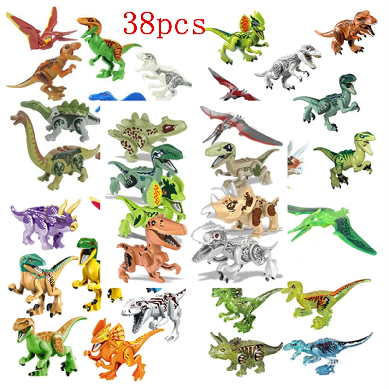 Конструктор динозавр тираннозавр Птерозавр Детский конструктор с мультяшными