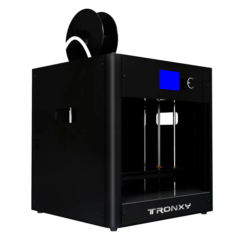 TRONXY C5 3d принтер Сильный прочный водонепроницаемый 3D машина ЖК-экран модель высокая точность рабочего стола Impresora 3d принтер Diy комплект