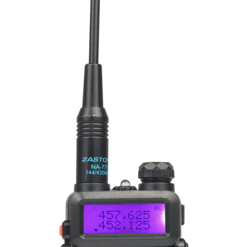 Двухдиапазонная Антенна Zastone NA 771 NA771 SMA Female 144/430 МГц для ручной рации baofeng UV 5R 888 S TG