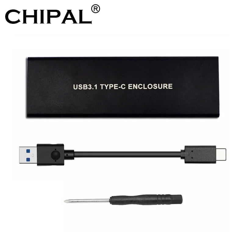 CHIPAL супер Скорость 10 Гбит/с USB3.1 USB 3 1 кабель с разъемами типа C и NGFF M.2 M ключ NVME PCIe ТБ