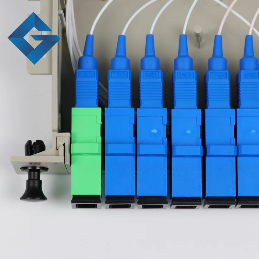 SUNSEA SC UPC волоконный сплиттер коробка 1x8 Кассетная карта вставки PLC модуль