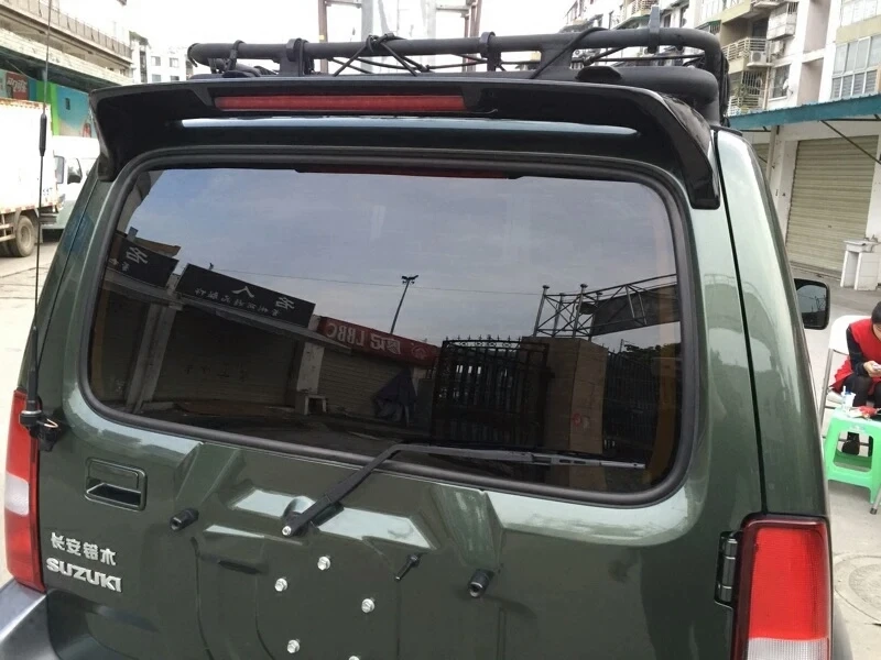 Автомобильные аксессуары для Suzuki Jimny 2007-2016 ABS пластик Неокрашенный праймер задний