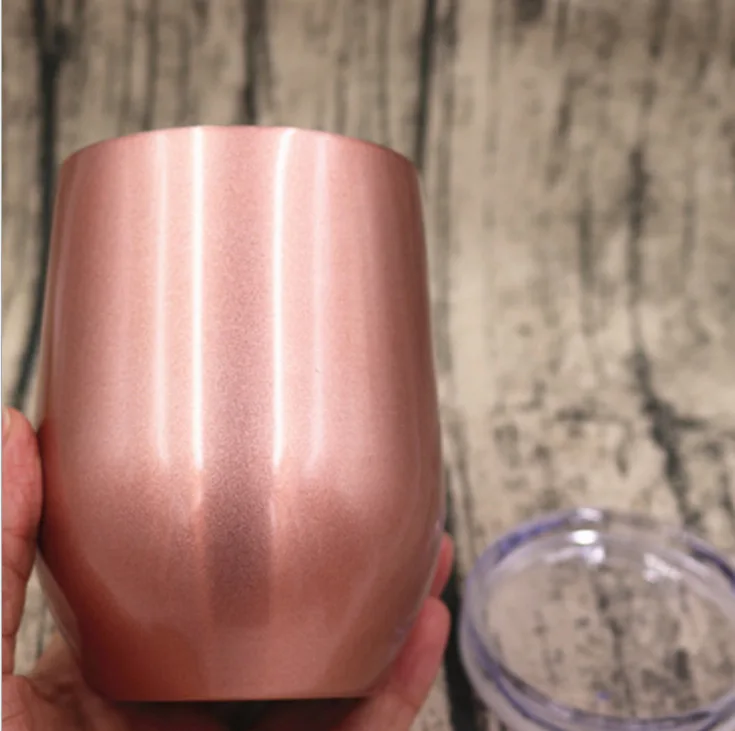 9oz 9/6 унций, стакан для вина, шампанского, пива, термос, флейта из нержавеющей стали, форма для взбивания яиц, вина, кофе, молока, стакан, термос, вакуумная Изолированная колба - Цвет: 9oz