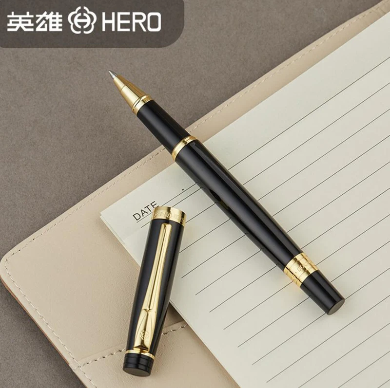 Новое поступление бренд Hero 3802 роскошный чернильный фонтан ручка для офисных работников быстрая подарочная ручка