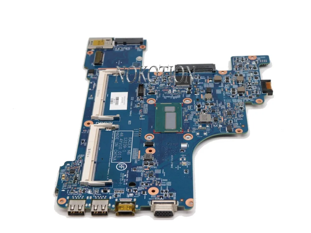 

NOKOTION материнская плата для ноутбука HP Probook 430 G1 SR16Z I7-4500U DDR3L 727772-001 727772-501 727772-601 48.4YV10. 011 материнская плата