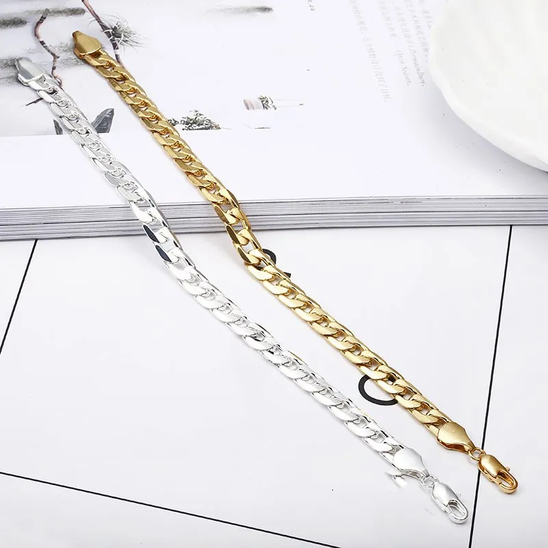 Модные брендовые браслеты topkeep унисекс золотого/серебряного цвета скрученные