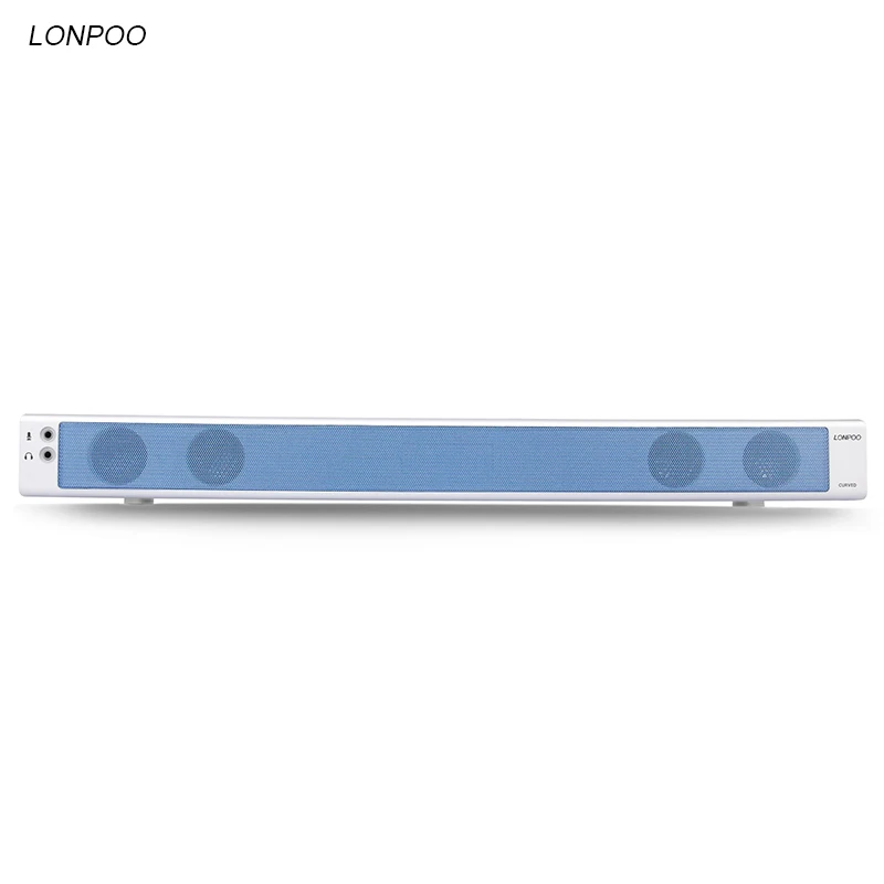 LONPOO портативный динамик USB объемный ТВ Саундбар сабвуфер домашний кинотеатр