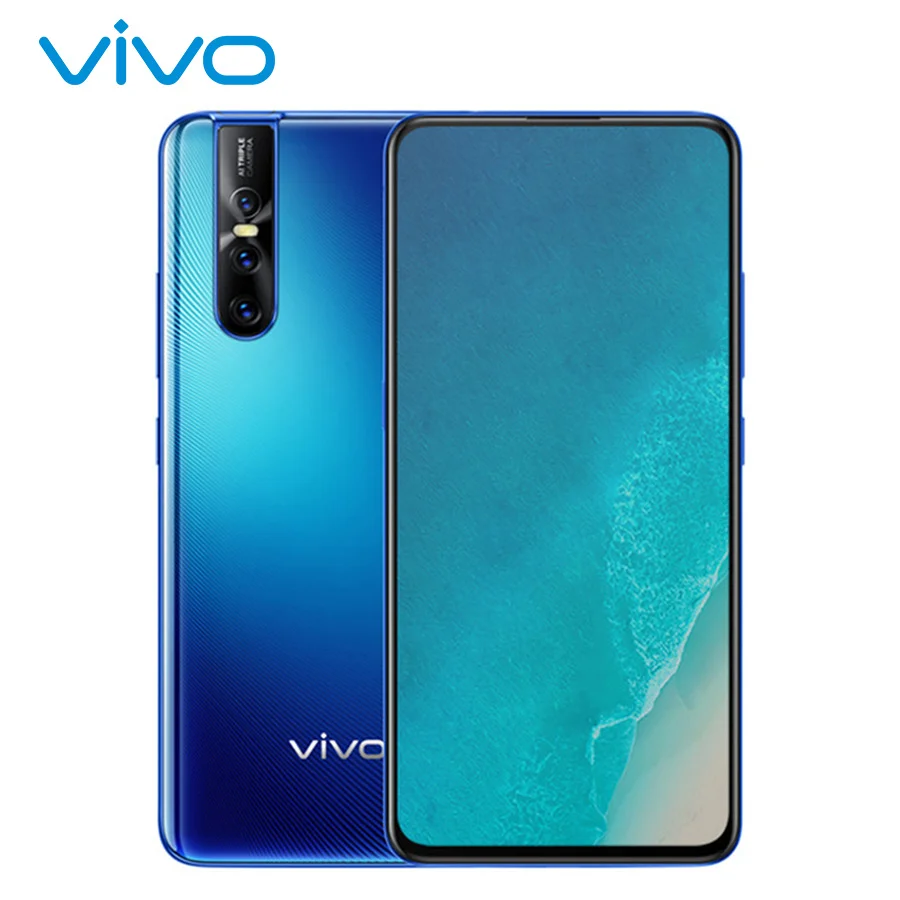 Смартфон Vivo V15 Pro 6 39 дюйма + 128 ГБ 8 ядер Snapdragon 675 сканер отпечатка пальца|Смартфоны| |