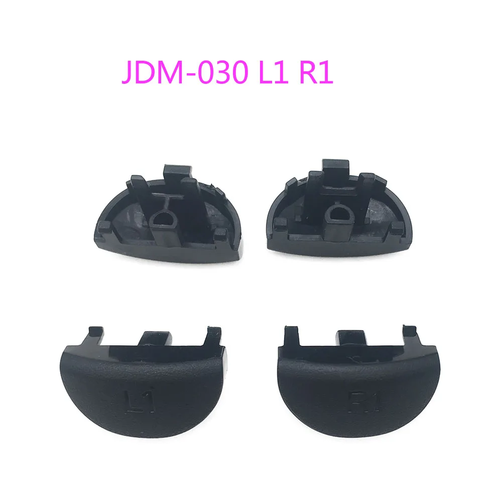 Черная сменная кнопка для DualShock 4 10 комплектов триггеры L1 R1 PlayStation PS4